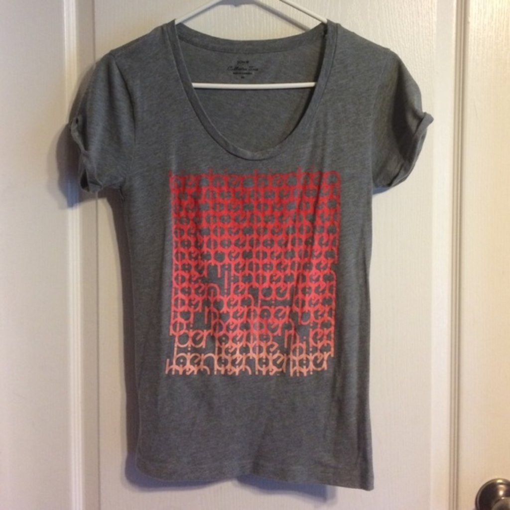 J Crew Collectors Tee Shirt 716